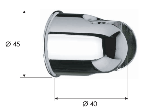 Держатель для душа Remer 339SO хром - фото 2