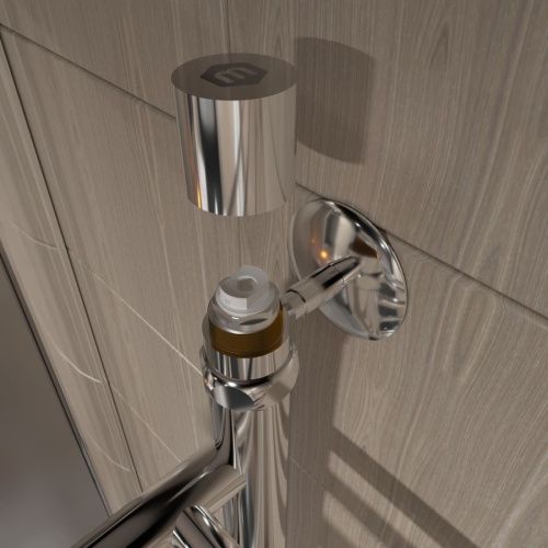 Полотенцесушитель водяной Маргроид Вид 9 09-8050-002 55х80 хром - фото 5