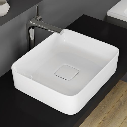 Раковина мебельная керамическая Dreja Joy 46 641945 50х40 накладная цвет белый - фото 4