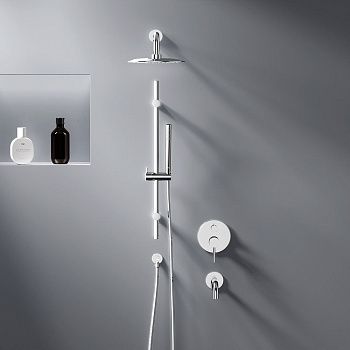 Душевая система Damixa Scandinavian Pure 936540000 встраиваемая в стену цвет хром