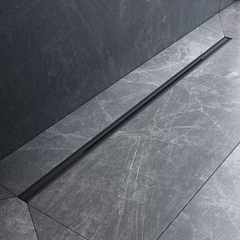 Душевой лоток Am.Pm MasterFlow W01SC-S11-100-05BM 100х10 черный