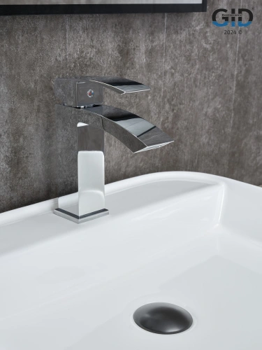 Смеситель Gid Cascada L120CHK на раковину хром - фото 3