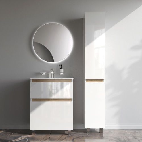 Тумба под раковину Am.Pm X-Joy M85AFSX0652WG 60х40 напольная цвет белый - фото 5