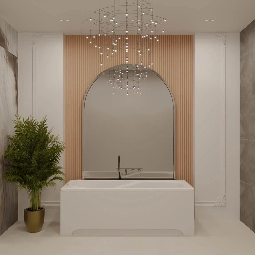 Ванна из искусственного камня Veconi FRESCA FRS17075M 170х75 пристенная прямоугольная без ножек