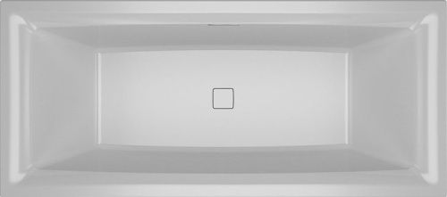 Ванна акриловая Riho STILL SQUARE B099001005 180х80 пристенная прямоугольная без ножек