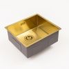 Кухонная мойка Grandex Aqua 5040601 50х45 цвет золото поверхность матовая