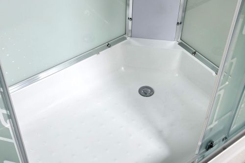 Душевая кабина AvaCan EM3012RLED+GM 120х90 асимметричная с крышей ориентация правая - фото 5