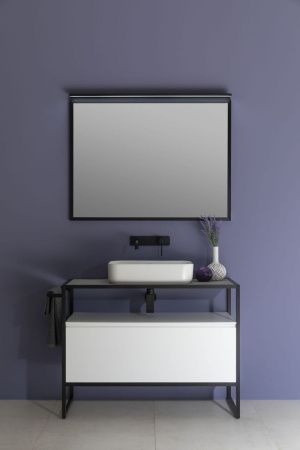 Тумба под раковину Allen Brau Priority 1.31003.WM 100х50 напольная цвет белый