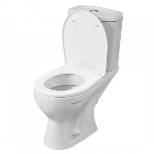 Унитаз-компакт напольный с бачком Santeri Ультра 1P4013S0100BF белый с сиденьем каскадный смыв - фото 3