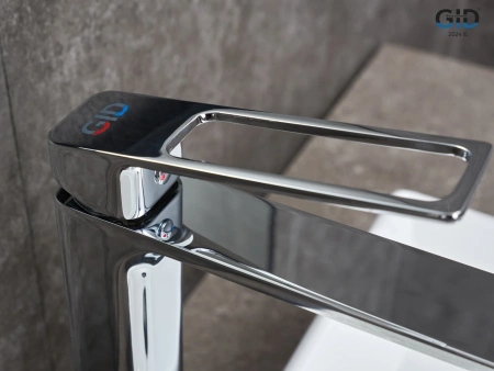 Смеситель для раковины Gid Cascada L057CHD на столешницу хром