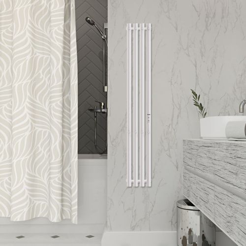 Полотенцесушитель электрический Indigo Style 4 LSE120-18WMRt 20х120 белый - фото 5