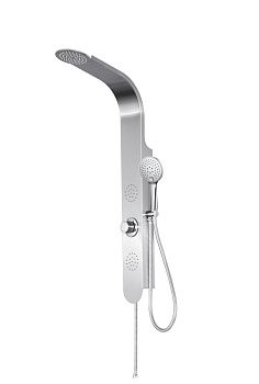 Душевая панель Taliente TA-G-S03C настенная цвет хром