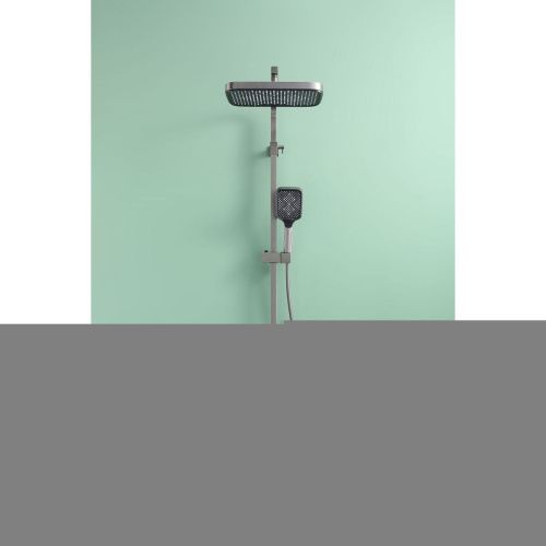 Душевая стойка Raglo R02 R02.24.09 настенная цвет серый - фото 4