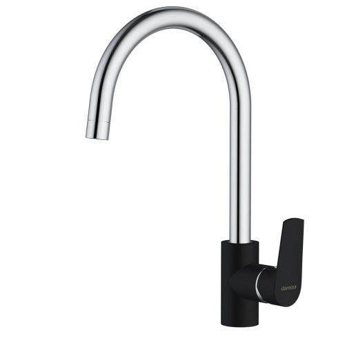 Смеситель для кухни Damixa Origin Balance 790720000 на мойку черный/хром - фото 2