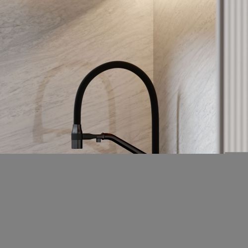 Смеситель для кухни Sancos Orta SC4008MB на мойку черный - фото 5