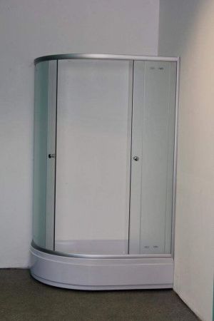 Душевой уголок Parly ZFM1201R 120х80 стекло матовое профиль хром с поддоном