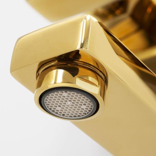 Душевая стойка Wasserkraft Sauer A17101 настенная цвет золото - фото 4