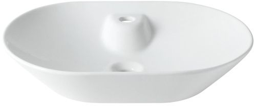 Раковина керамическая Allen Brau Fantasy 4.11020.20 60х40 накладная цвет белый 1 отверстие под смеситель - фото 3