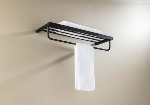 Полка в ванную комнату Aquatek ЛИРА AQ4415MB - фото 4