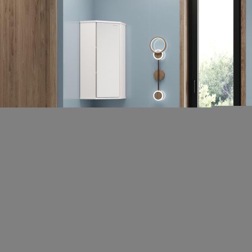 Тумба под раковину Onika Айленд 103502 50х30 подвесная цвет белый - фото 5