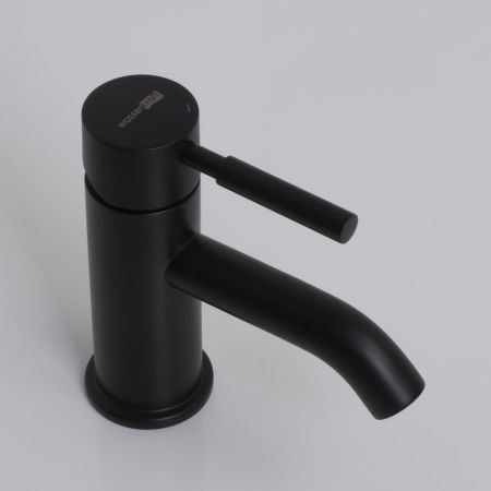 Смеситель Wasserkraft Gollach 3300 3305 на раковину черный