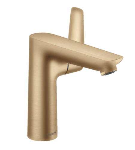 Смеситель Hansgrohe 71754140 на раковину бронза