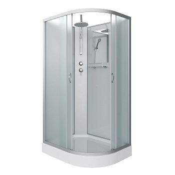 Душевая кабина Niagara Classic 33121423LBKT 120х80 асимметричная без крыши ориентация левая