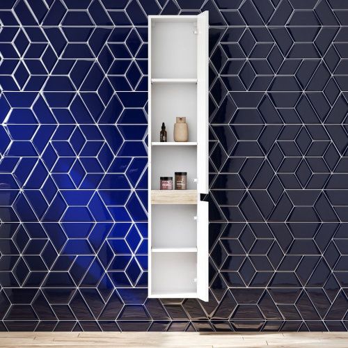 Шкаф-пенал Am.Pm X-Joy M85ACHR0306WG 30х170 подвесной цвет белый - фото 3