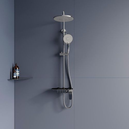 Душевая стойка RGW Shower Panels 51140133-01 настенная цвет хром - фото 2