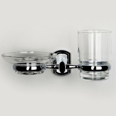 Стакан с мыльницей WasserKRAFT 3026