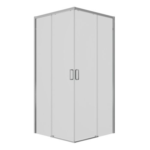 Душевой уголок Ambassador Queen 11011105 100х100 стекло прозрачное профиль хром без поддона