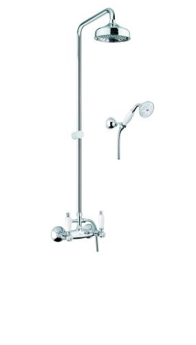 Душевая стойка Fiore 02CR0620 настенная цвет хром - фото 2