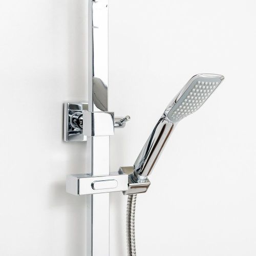 Душевая стойка Clever SAONA SLIM 61013 настенная цвет хром - фото 5