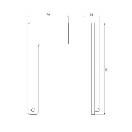 Бумагодержатель RavSlezak Nil NLA0401ZRK
