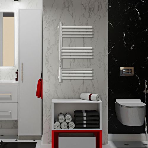 Полотенцесушитель электрический Indigo Family LFME70-40L 40х70 хром