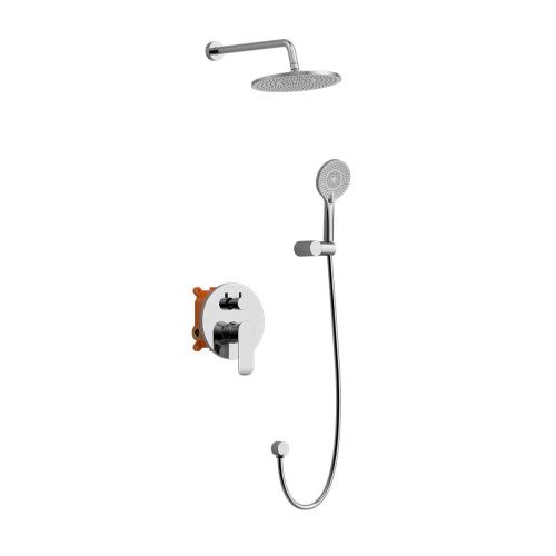 Душевая система Vincea Esse VSFW-1E1CH встраиваемая в стену цвет хром - фото 2