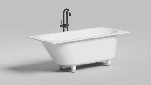 Ванна из искусственного камня Salini ORNELLA 102326MF 160х70 встраиваемая прямоугольная - фото 2