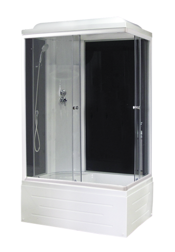 Душевая кабина Royal Bath ВР RB8100BP6-BT-L 100х80 прямоугольная с крышей ориентация левая