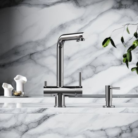 Смеситель для кухни Sancos Foster SC4014BN на мойку никель