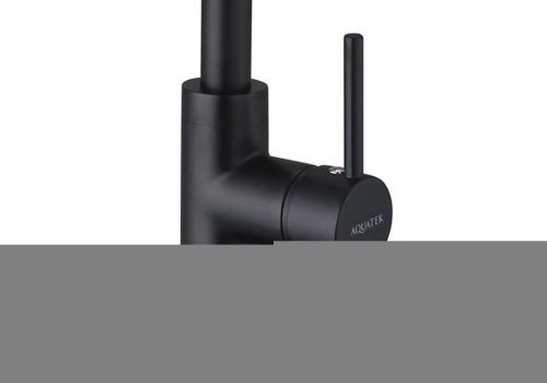 Смеситель для кухни Aquatek ВЕГА AQ1080MB на мойку черный - фото 2