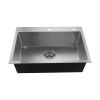 Кухонная мойка Fashun 23M Комплект AS6545 65х45 цвет серый поверхность матовая