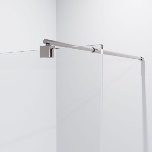 Душевая перегородка Niagara Eco NG-531-90 90х190 стекло прозрачное профиль хром - фото 4