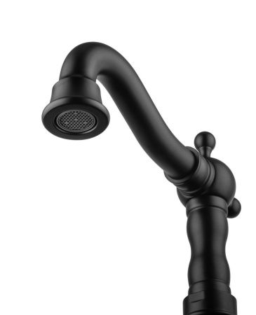 Смеситель Wonzon & Woghand Retro WW-88139020-MB на раковину черный