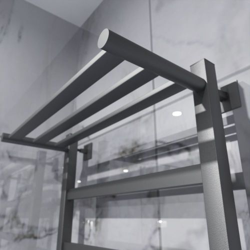 Полотенцесушитель электрический Altasan ПарусПроф ПарусПроф8050ПГ 55х80 серый - фото 5