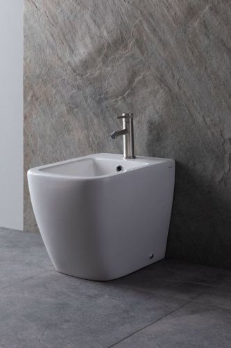 Биде напольное Allen Brau Infinity 4.21005.20 цвет белый - фото 5