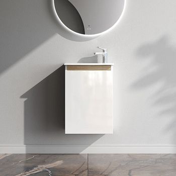 Тумба под раковину Am.Pm X-Joy M85AFHX0451WG 40х20 подвесная цвет белый