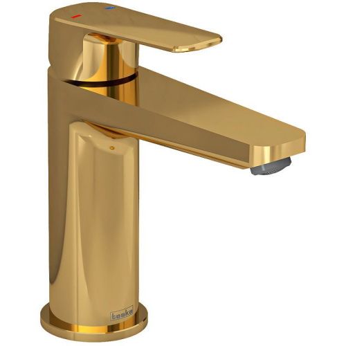 Смеситель Teska QUARS E5617 на раковину золото