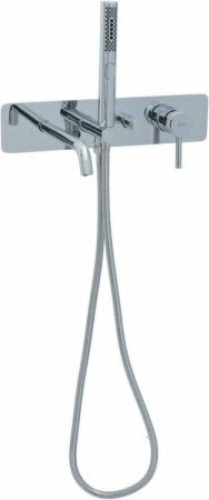 Смеситель для ванны с душем Allen Brau Priority 5.31A05-00 встраиваемый в стену хром