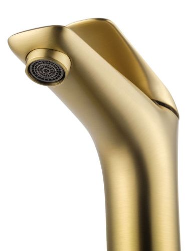 Смеситель Wonzon & Woghand WW-A41222-BG на раковину золото - фото 3