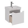 Тумба под раковину LeMark Buno mini LM05BM45T 40х40 подвесная цвет белый